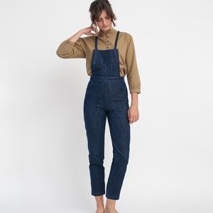Indigo Knot Overalls